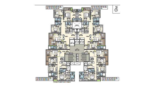 Ganga Platinum 4.5 BHK Floor Plan